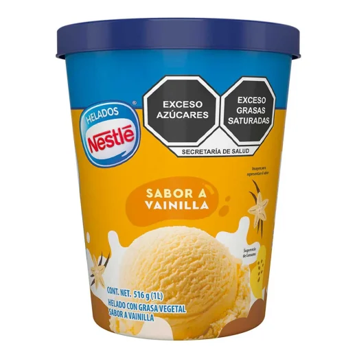 Helado Vainilla 1L